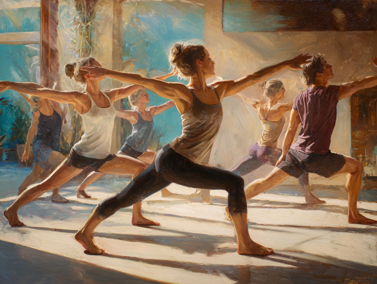 Група йога практика